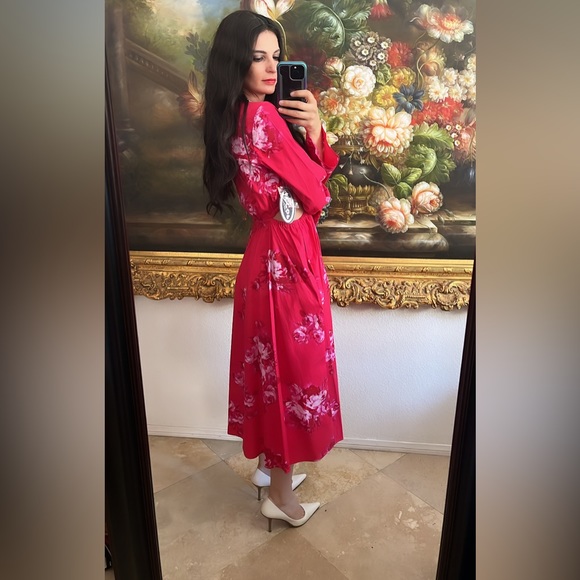 NWT Scoop Floral Dress - Picture 5 of 6